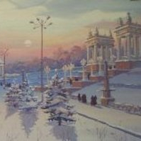 зима в Волгограде