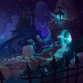 Шёпот ночи у заброшенного замка