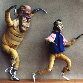 за пушкиным погнался