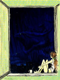 название не помню, что то про дождь )))