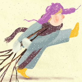 Иллюстрации к книге Маши Рупасовой  "Извините, каша дома?"