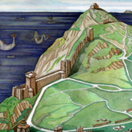 Крепость Судак для журнала Всемирный следопыт