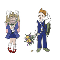 Первоклашки на День Знаний