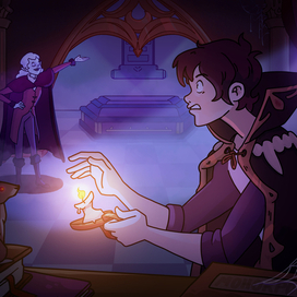 В гостях у вампира