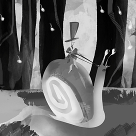 Гоночная улитка Мелюзги