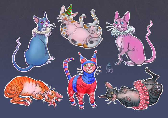 Sphinxes Stickers