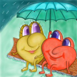 Сердечные лягушата