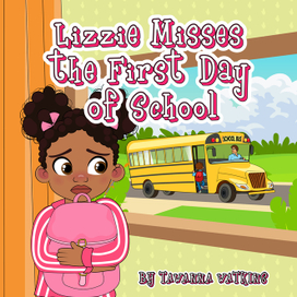 Иллюстрация к детской книге Lizzie Misses the First Day of School