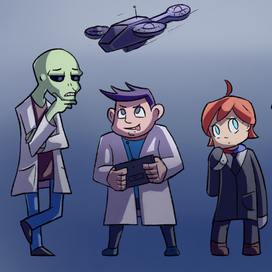 Концептарт: Серый, Федор, Трио, Ольга