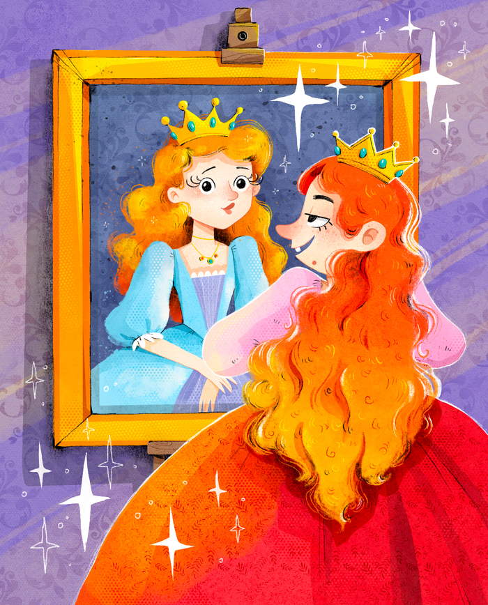 Принцесса, которой понравился ее портрет 