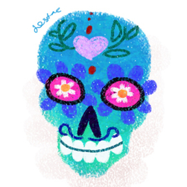 Усатый мистер калавера