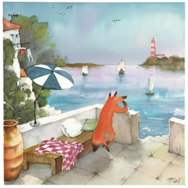 Сколько себя помнил, Лис всегда любил смотреть на море