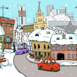 На тему родного города...