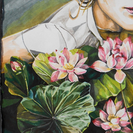 Девушка в кувшинках