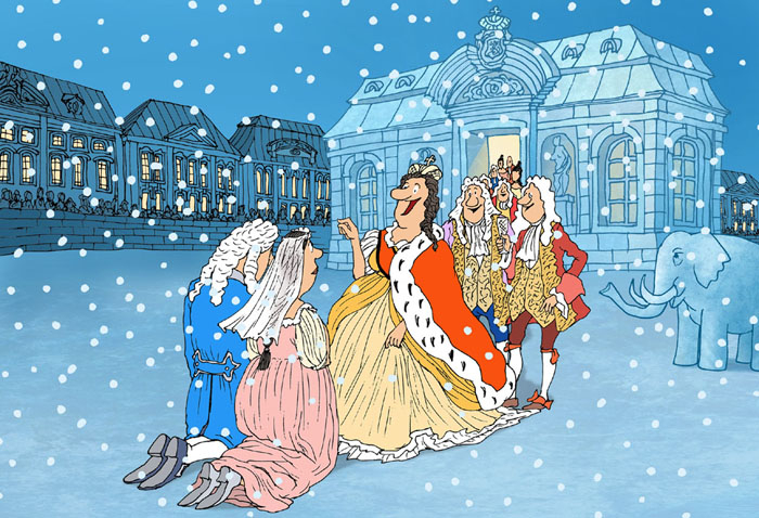 1740 год. Шутовская свадьба в Ледяном доме