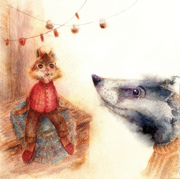 Cказка "Про бурундука".