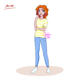 Персонаж для комикса