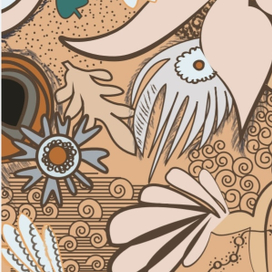 Цветочный принт