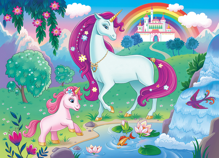 Единороги. для пазлов