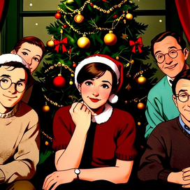 Новый год-семейный праздник