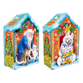 Новогодняя упаковка, символ год Собака