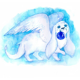 Зимний дракон Клац-Клацык