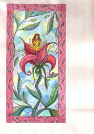 Дюймовочка.