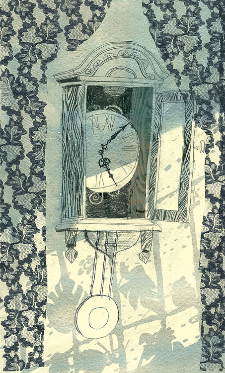 "Моя душа обожжена". Иллюстрации к сборнику стихов "Лента времени" Б. Шапиро-Тулина.