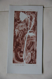 пригласительный монотипия