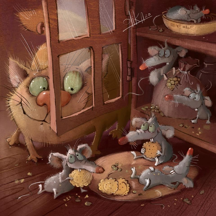 Песенка ленивого кота