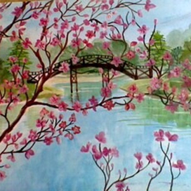 цветущая сакура