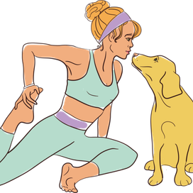 йога с лучшим другом