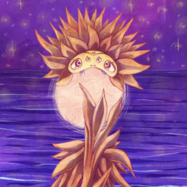 Сеньтябрь поймал Луну и делает кусь