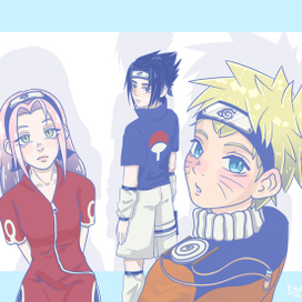 Фан-арт по аниме.