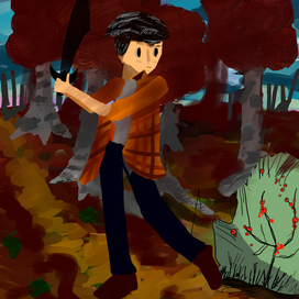 "спокойная" погулка