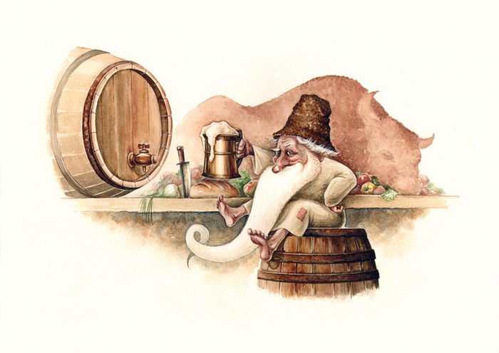 сам с ноготь, борода с локоть