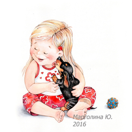 Щенячий поцелуй