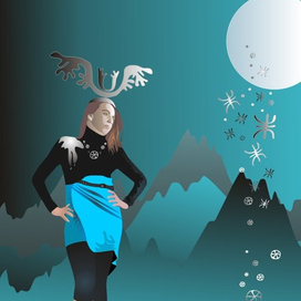 Девушка шаманка