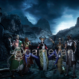 Creature World-3D character Modelli di GameYan 3D Art Outsourcing