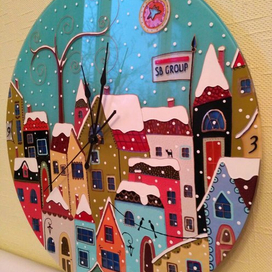 Зима в городе