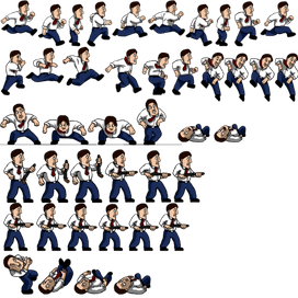 Спрайты персонажа