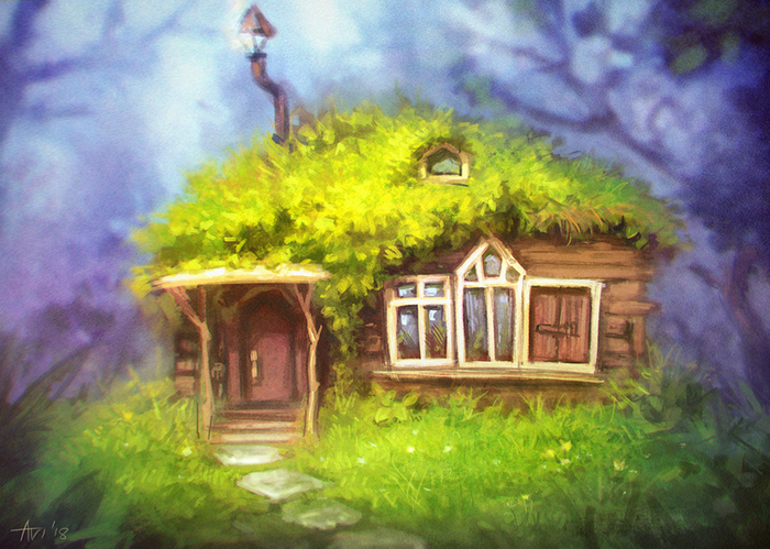 Домик в лесу