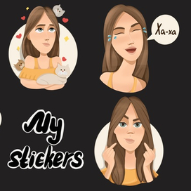 Стикеры what’sApp/Telegramm 
