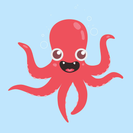 Маленький осьминог