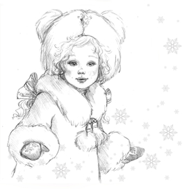 Снегурочка.