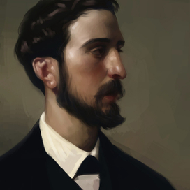 репродукция картины - Eduardo Rosales 