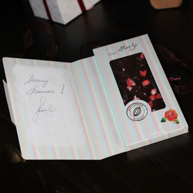 Packaging of chocolate "MarSo"