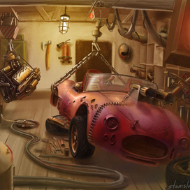 гораж госпожи Марлон