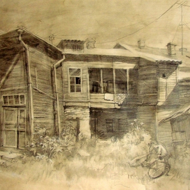 Старый дворик. Торжок