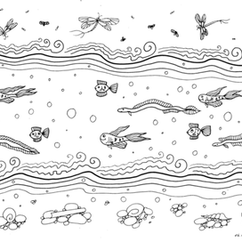 Ручей и его обитатели